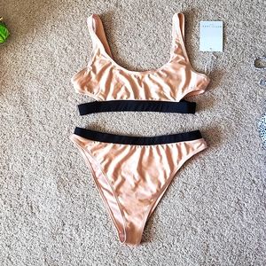 Rose gold bikini- Brand New